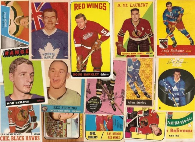 BUYING SPORT CARD COLLECTIONS - HOCKEY AND BASEBALL - PRE 1985 in Arts & Collectibles in Pembroke - Image 3