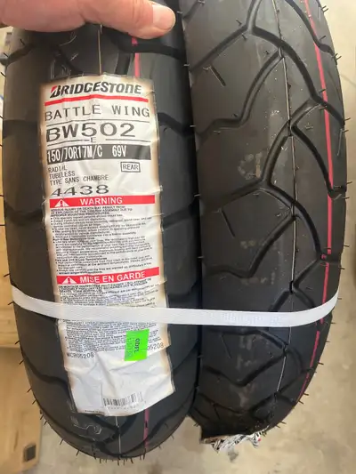 150/70R17 Rear 110/80R19 Front New