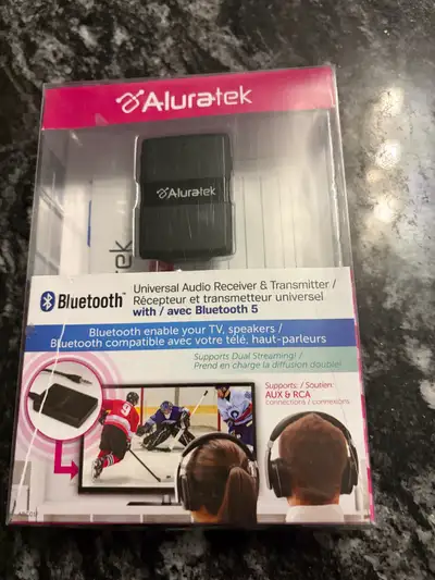 Blue tooth transmitter and receiver brand new, View more