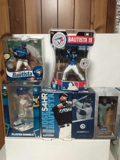 José Bautista LOT Bobbleheads McFarlane Figurine, View more