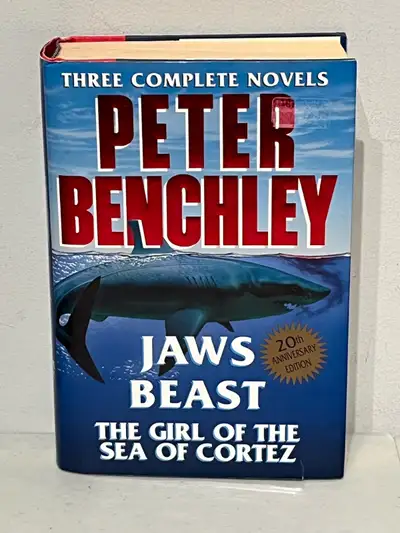 1994 Peter Benchley JAWS Beast Girl Sea Cortez Hrdcvr Book , View more