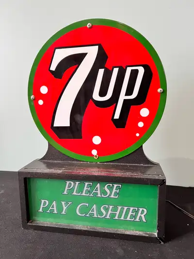 vintage 7up sign in Buy & Sell in Ontario | Kijiji Marketplaces