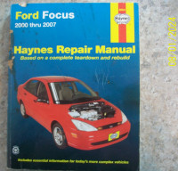 Haynes Repair Manual Ford FOCUS 2000-07