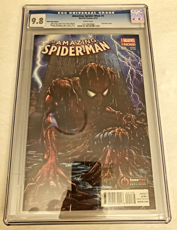 Amazing Spider-Man #1 CGC 9.8 1st App Cindy Moon as SILK Movie in Comics & Graphic Novels in City of Toronto