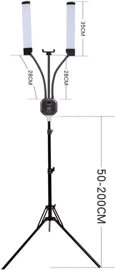 GSKAIWEN 50W Dimmable LED Video Light with Tripod Bag – Beauty &, View more