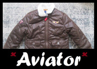 BOYS (4T) --- Winter Jacket, AVIATOR --- $5 ONLY !!