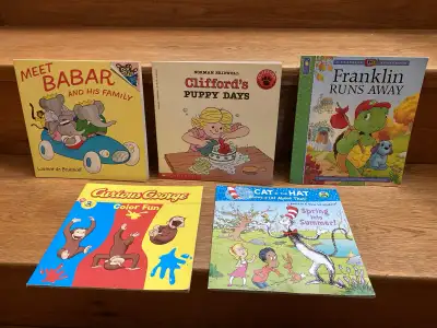 5 Popular series kids’ books, View more