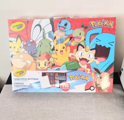 Brand new sealed Crayola Pokemon Imagination Art Set 115 Pieces, View more