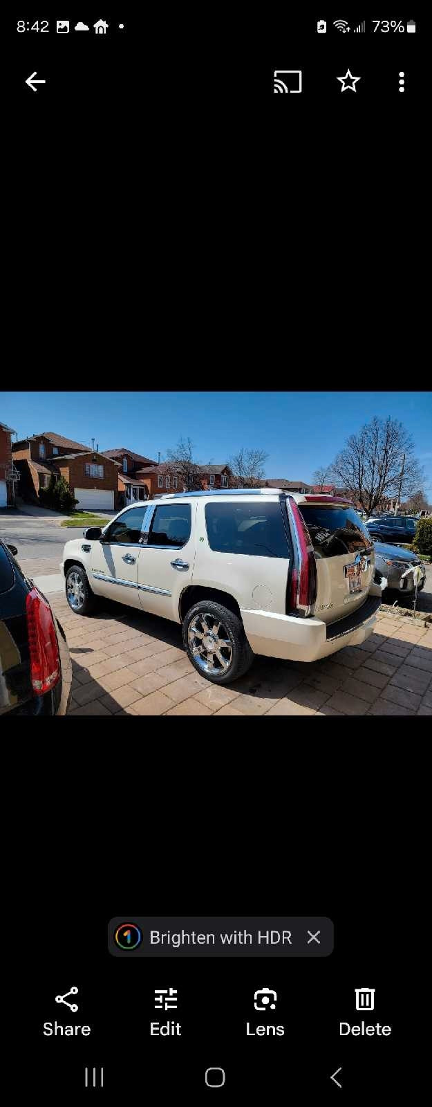Cadillac escalade hybrid 2009 in Cars & Trucks in City of Toronto - Image 3
