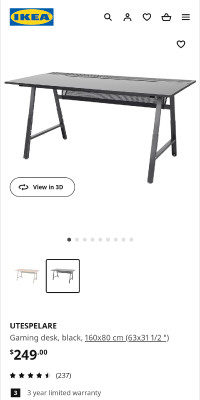 IKEA Gaming desk