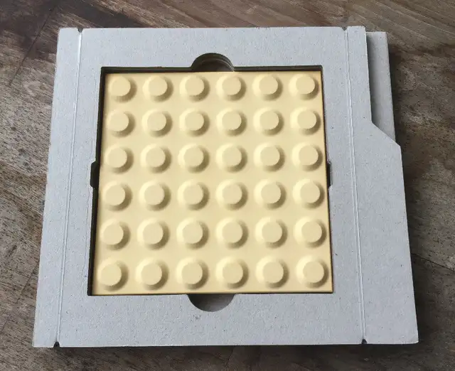 Concrete Coasters Set : Directional Tile and Hazard Warning Tile516252556969922563