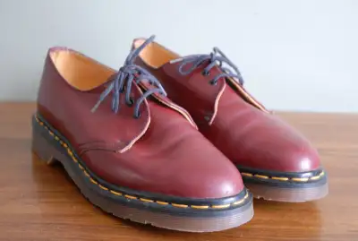 Dr Martens 1461 Cherry Red shoes, size 6UK (US8 women, 7men), View more
