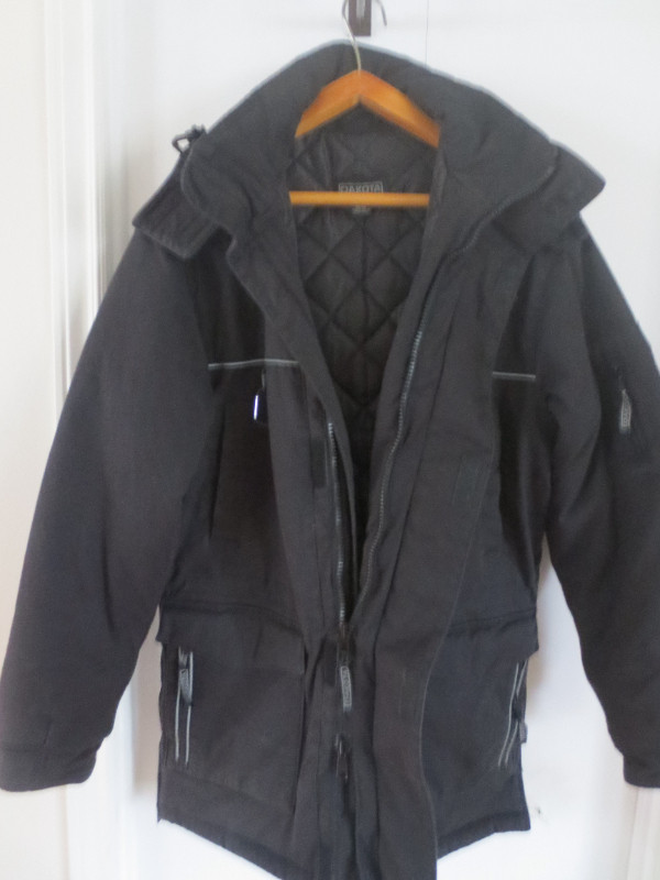 Men's Medium Black Dakota Insulated jacket,  heavy winter jacket in Men's in Timmins