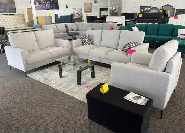 3+2+1 Sofa Set Deal – Ready to Go | Free Delivery Available in Couches & Futons in Owen Sound - Image 2
