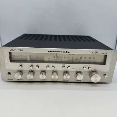 Vintage 1970s Rare Marantz Model 1550 AM/FM Stereo Receiver , View more