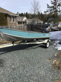 Boat, trailer and motor for sale
