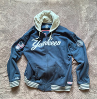 Mitchell & Ness Medium Weight Hoodie Jacket New York Yankees