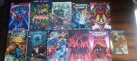 Marvel comics and Epic Collection. Spider-Man, Daredevil, Hulk