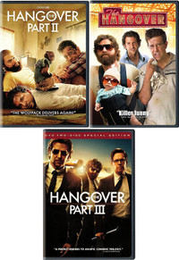 The Hangover series DVDs