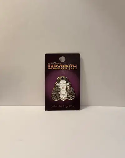 Labyrinth Lapel Pin, View more