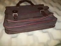Dubarry of Ireland Leather Brief Carrying Bag, can hold a lap