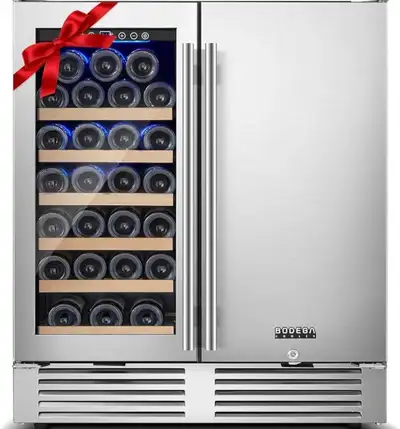 *NEW IN BOX* BODEGACOOLER Wine and Beverage Refrigerator 24", View more