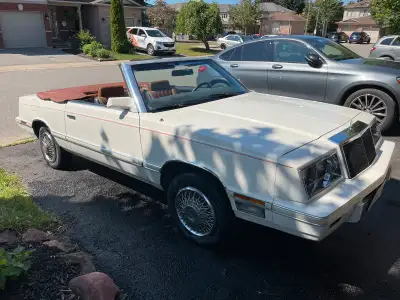 Selling as is. Will need a new convertible top. New tires just installed.