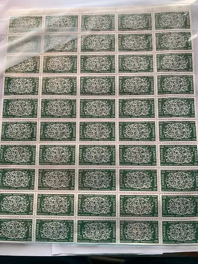 Full Sheet 1969 Canada 6 Cent Stamps International Labour Org, View more