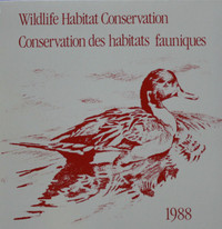 Robert batman Canada 1988 Wildlife Habitat Conservation Stamp