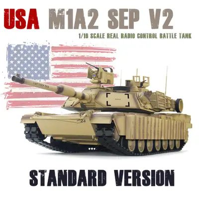 1/16 2.4G RC Tongde Smoke & Sound USA M1A2 SEP V2 Tank Brand NEW, View more