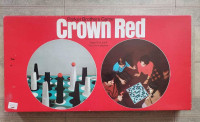 Vintage 1969 Parker Brothers Crown Red Board Game