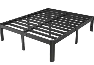 Black Metal King Bed Frame, View more