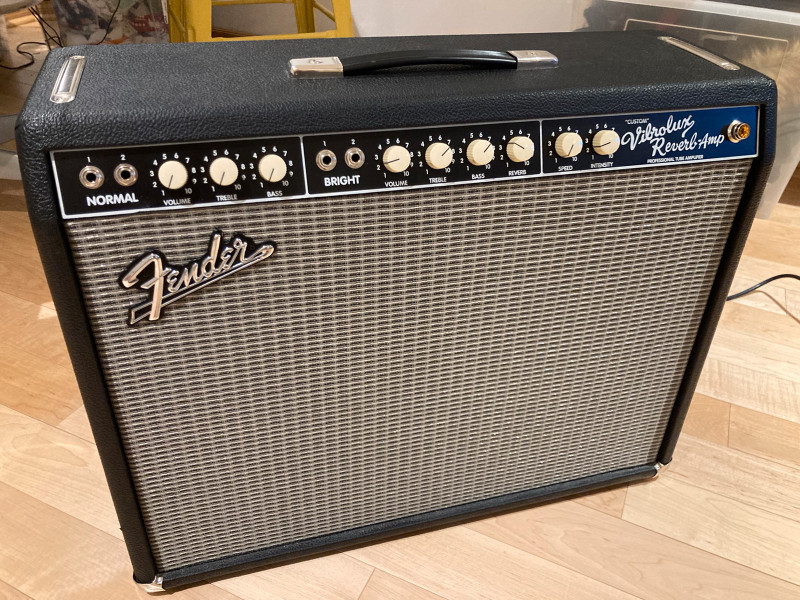 Used, Fender Custom Vibrolux Reverb with Fromel “Supreme” mods for sale  