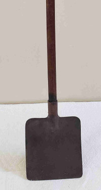 Metal Toy Shovel Wood Handle