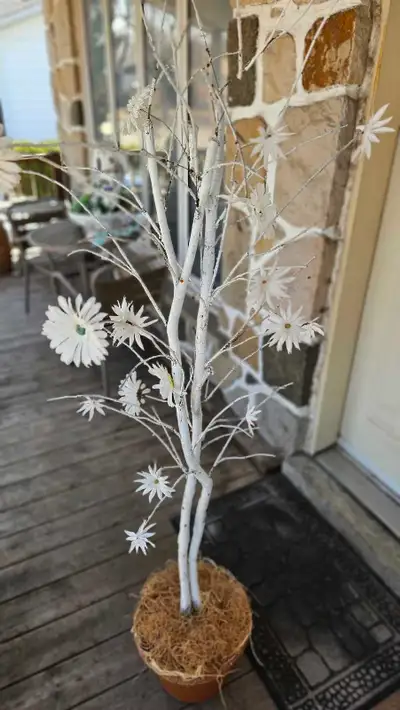 Arbre artificiel 73" style bouleau, View more