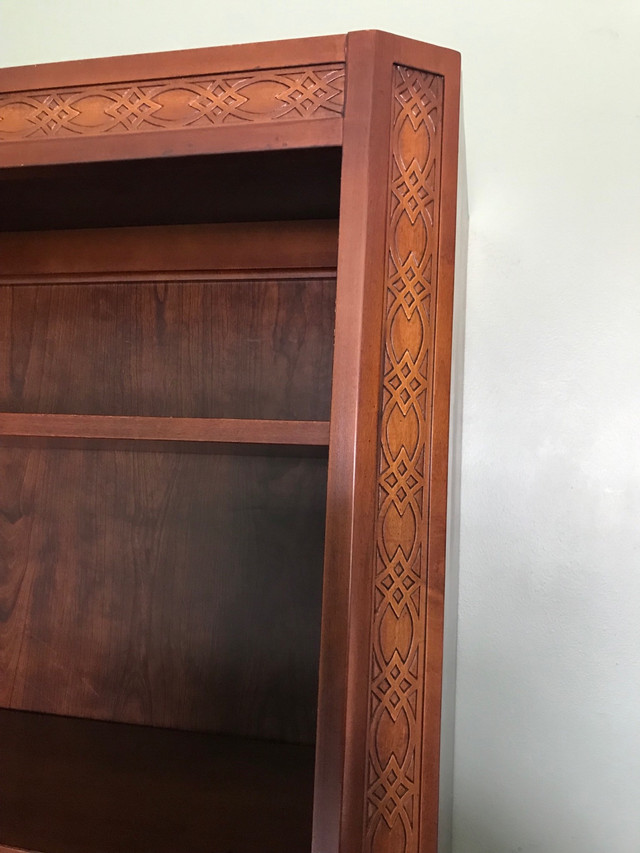 SOLID CHERRY WOOD BOOKCASE Bookcases & Shelving Units City of Toronto Kijiji
