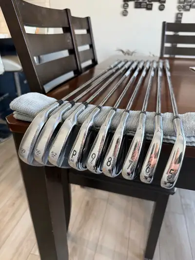 Titleist T100 irons & Vokey wedges, View more
