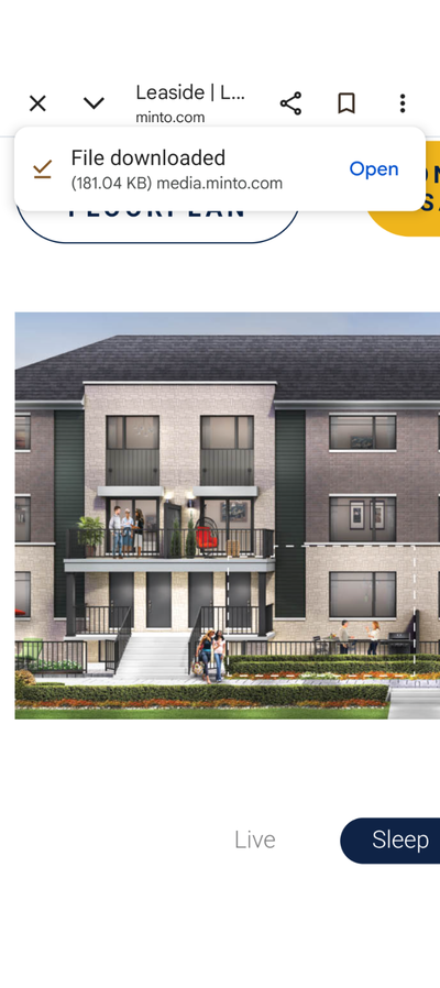 BRAND NEW 2-BED CONDO FOR RENT – ANTHEM BY MINTO (BARRHAVEN / CHAPMAN MILLS). UNDERGROUND PARKING!!...