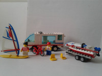 RARE LEGO 6351 Surf N' Sail Camper Town Classic VTG/complete