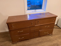 Free hardwood cabinet dresser