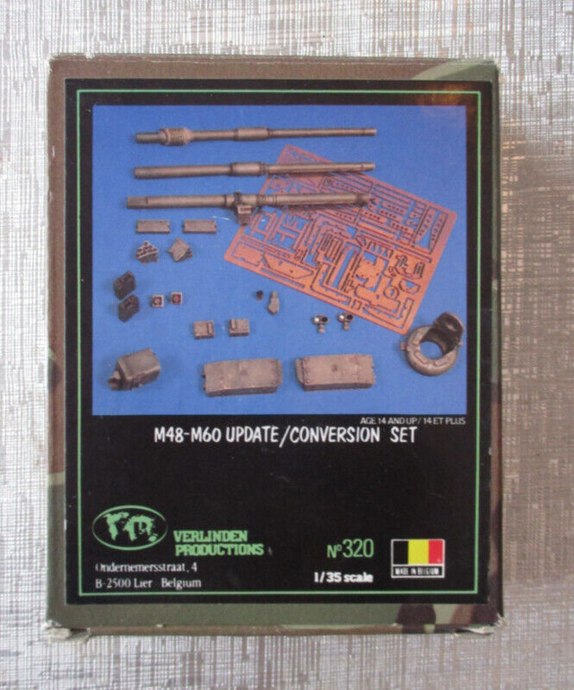 Verlinden Productions #320  M60 Update Conversion Set 1:35 kit in Hobbies & Crafts in Charlottetown