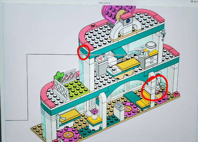 lego #41394 Heartlake hopital  dans Jouets et jeux  à Ville de Montréal - Image 4