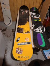 Multiple Snowboards for sale 