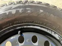 New blizzak winter tires on rims