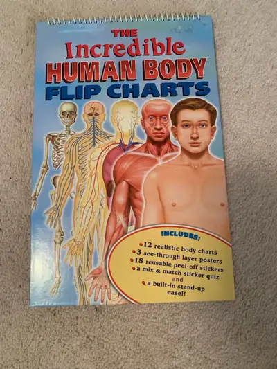 Incredible Human Body Flip Charts, View more