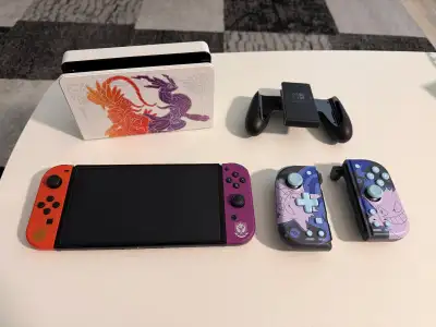 Nintendo Switch OLED - Pokémon Scarlet & Violet Edition, View more