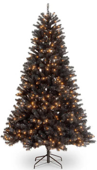 New black Christmas tree