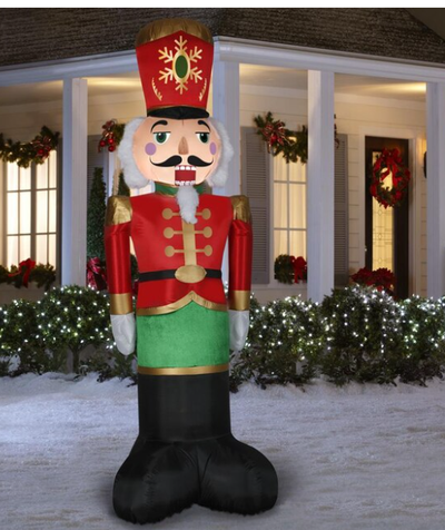 8 FT. TALL INFLATABLE NUTCRACKER(S) CHRISTMAS DECORATION, View more