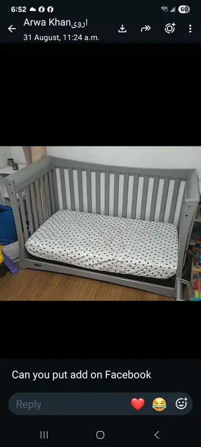 Toddler crib , View more