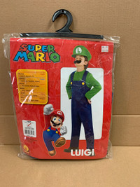 Costume Halloween Luigi de Super Mario enfant Large